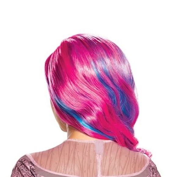 Disney Audrey Descendants 3 Child Wig Pink Blue OS Halloween Disguise NIP - Picture 2 of 6